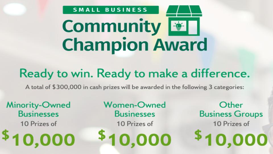 Citizens Bank Community Champion Award